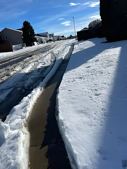 servicio de limpieza y barrido de nieve