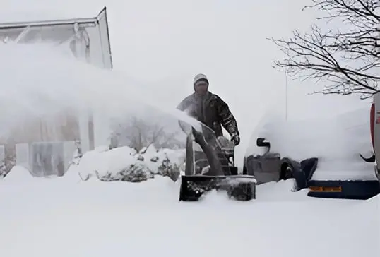 servicio de limpieza y barrido de nieve